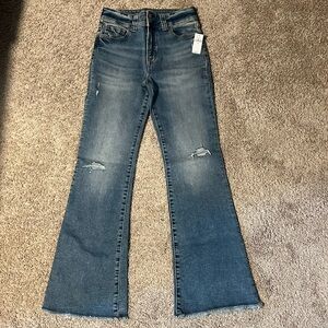Gap girl size 14 flare leg jeans NWT